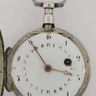 Antiek decimaal zakhorloge, 'J. Hentschel, Colmar No 777'. montre d�cimal.