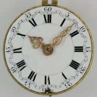 Hollands zakhorloge uurwerk, 'B. Vermeulen, Amsterdam'