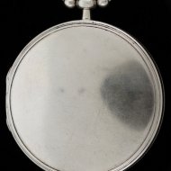 Antieke zilveren Courvoisier & Comp. zak-thermometer nr. 32876