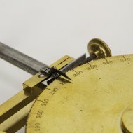 Klokkenmakers gepatenteerd gereedschap uitgevonden door Auguste Gerard in Liége, België. een 'compas à cercle gradué et à triangle variable' 

