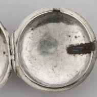 Antiek zilveren zakhorloge van Jan Hankels (Henkels), Amsterdam, no. 334