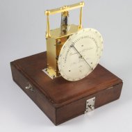 Chronom�tre �lectrique van Professor Jacques Ars�ne d'Arsonval, gemaakt door Charles Verdin.