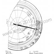 Deichmann Astronomisches Chronometer, Tellurium, Cassel. Patent 1889